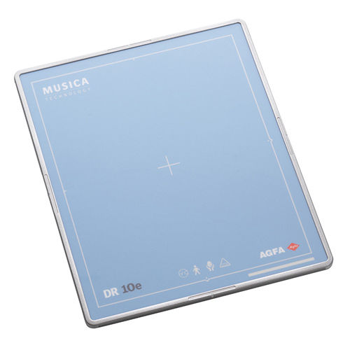 Rilevatore a pannello piatto per radiografia pediatrica - DR 10e - AGFA - portatile / con connessione wireless / 10 x 12