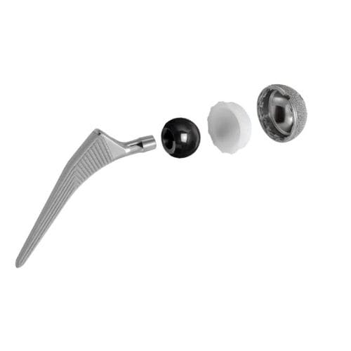 Stelo femorale mininvasivo - POLARSTEM - Smith & Nephew - cementato o non cementato
