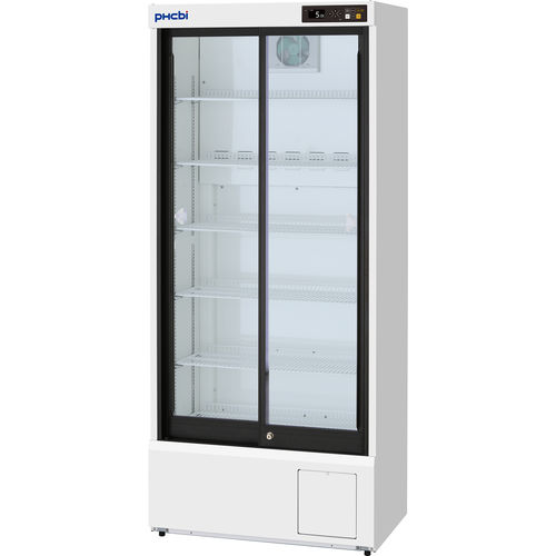 Frigorifero da laboratorio - MPR-S300H-PE - PHC Europe - per farmacia / ad armadio / con porta in vetro