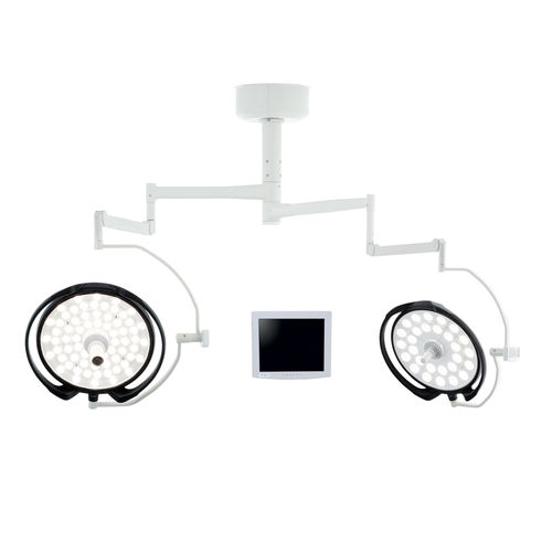 Lampada scialitica a soffitto - DL-62CMW - Üzümcü Medical Devices - LED / 2 bracci / 96