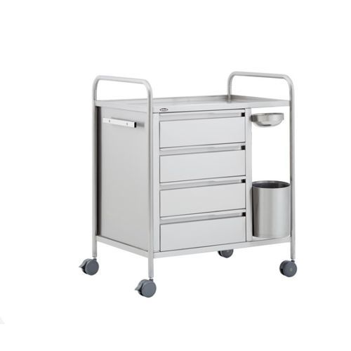 Carrello per medicazione - 70772 - Üzümcü Medical Devices - medico / di emergenza / per terapia intensiva