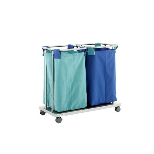 Carrello portabiancheria per sacchi sporchi - 40590 - Üzümcü Medical Devices - medico / da trasporto / 2 sacchi