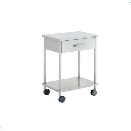 Carrello per sala operatoria - 40172 - Üzümcü Medical Devices - per strumenti / in acciaio inossidabile / 1 cassetto
