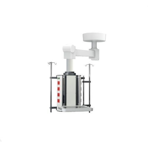 Braccio di distribuzione a soffitto - 5070.80 - Üzümcü Medical Devices - per terapia intensiva / con ripiani / a motore