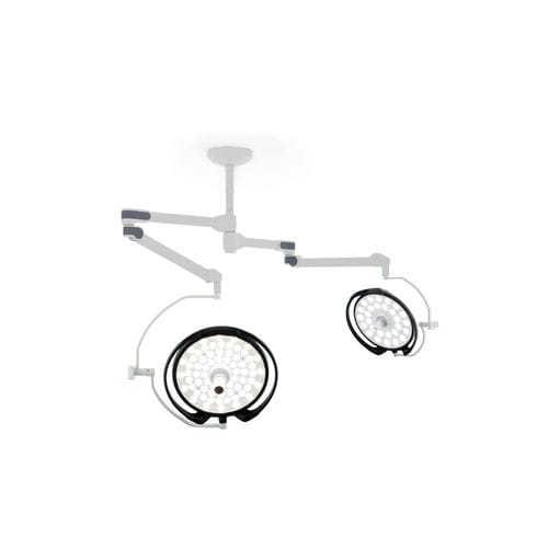 Lampada scialitica a soffitto - DL-62C - Üzümcü Medical Devices - LED / 2 bracci / 96