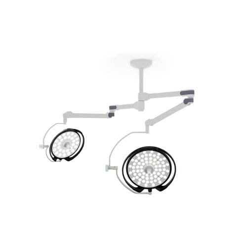 Lampada scialitica a soffitto - DL-62D - Üzümcü Medical Devices - LED / 2 bracci / 96