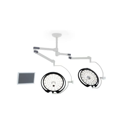 Lampada scialitica a soffitto - DL-66CM - Üzümcü Medical Devices - LED / 3 bracci / 96