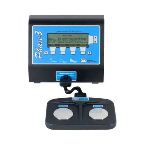 Tester di defibrillatore esterno - Phase 3 - Datrend Systems - per stimolatori cardiaci esterni / in continuo / da banco