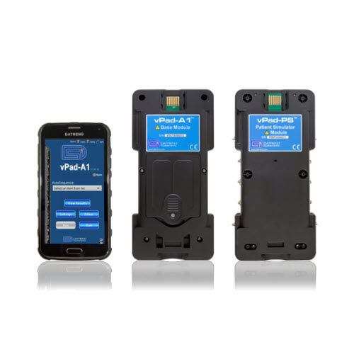 Simulatore di paziente multiparametrico - vPad-PS - Datrend Systems - per terapia intensiva / di aritmia / monitor