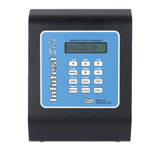 Tester di pompe di perfusione - Infutest Solo - Datrend Systems - portatile