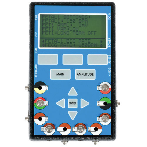 Simulatore ECG - FMS-3 - Datrend Systems - di frequenza cardiaca / per cure ginecologiche / fetale