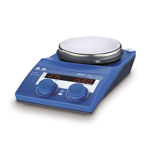 Agitatore di laboratorio magnetico - RET basic - IKA - digitale / da banco / riscaldante