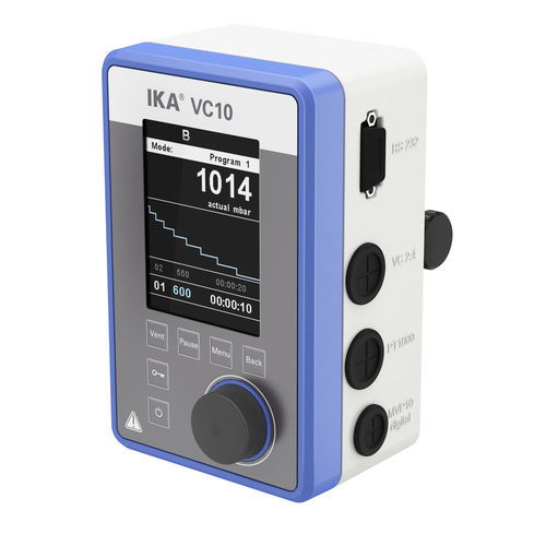 Unità di controllo da laboratorio - VC 10  - IKA - per pompa a vuoto / digitale