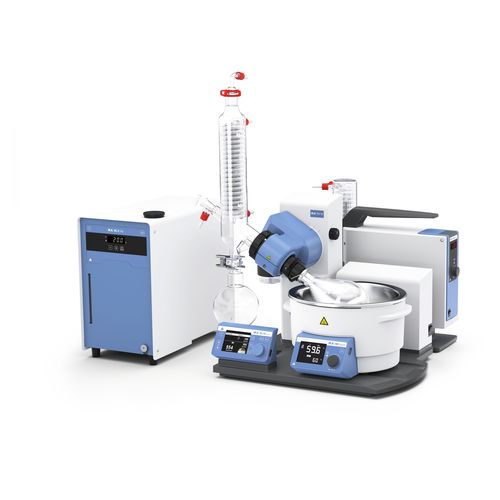 Evaporatore da laboratorio - RV 10 auto pro V-C Complete - IKA - rotativo / a vuoto