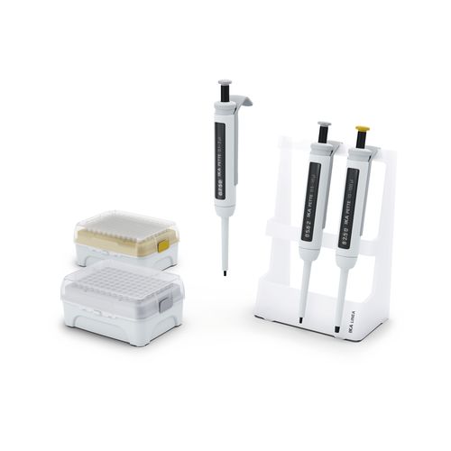 Pipetta meccanica - PETTE MicroKit A - IKA - a pistone / 1 canale / autoclavabile