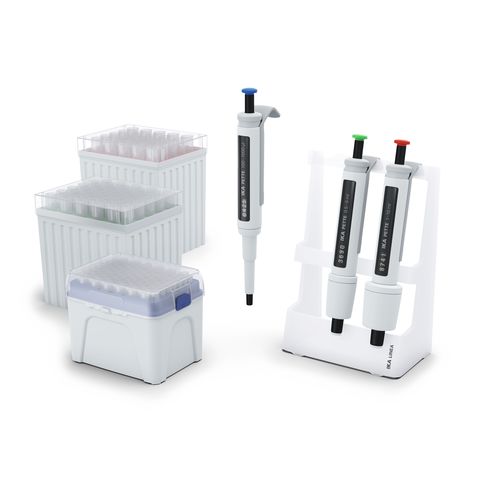 Kit di pipette meccanico - PETTE MacroKit - IKA - 1 canale / autoclavabile