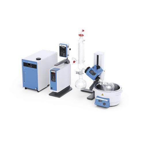 Evaporatore da laboratorio - RV 3 pro V  - IKA - rotativo / a vuoto