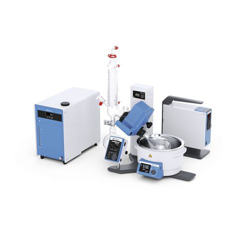 Evaporatore da laboratorio - RV 8 pro V - IKA - rotativo / a vuoto