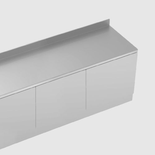 Tavolo di procedura da laboratorio - 999CABW080 series - Steelco - di sterilizzazione / con scomparti / con porta