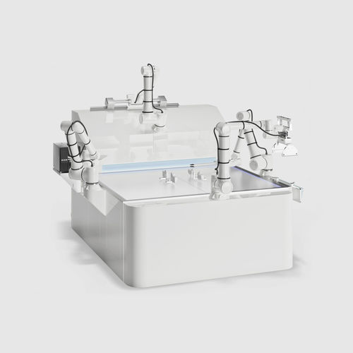 Sistema di confezionamento automatico - R-APPIT - Steelco - robotizzato / a pavimento / per l'industria medica