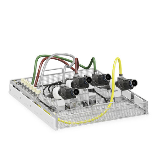 Rack per endoscopio - C569 - Steelco - di lavaggio / da banco