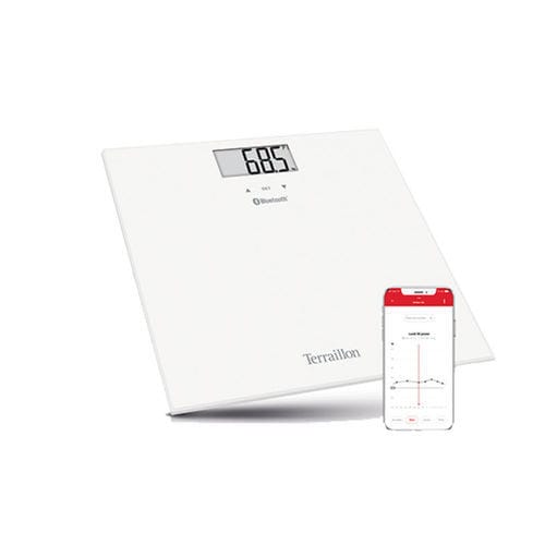 Analizzatore di composizione corporea per bioimpedenziometria - Web Coach Smart - Terraillon - con piattaforma / con display LCD / con calcolo dell'IMC
