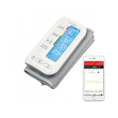 Sfigmomanometro elettronico automatico - TensioSmart - Terraillon - con connessione wireless / con bracciale integrato / iOS