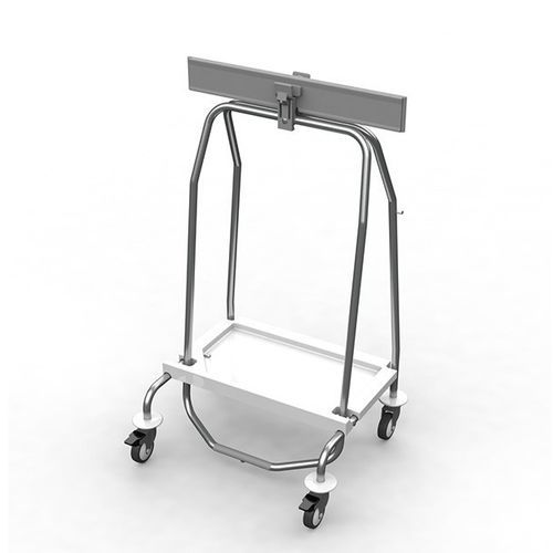Carrello medico - HERMÉ-TRI® - VILLARD MÉDICAL - ospedaliero / di trasporto / con scomparto pattumiera