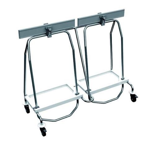 Carrello medico - 404.85 - VILLARD MÉDICAL - di trasporto / portarifiuti / 2 sacchi