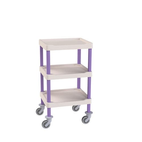 Carrello medico - 1003.06 - VILLARD MÉDICAL - per uso generale / di trasporto / 3 vassoi
