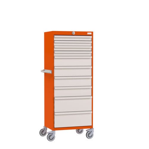 Armadio per ospedale - 1007.02 C01 - VILLARD MÉDICAL - modulare / con rotelle / con cassetti