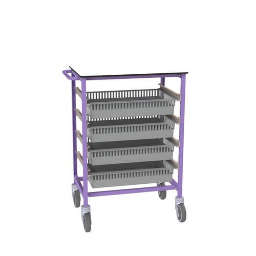 Carrello medico - 1002.14 - VILLARD MÉDICAL - per uso generale / di trasporto / multifunzione