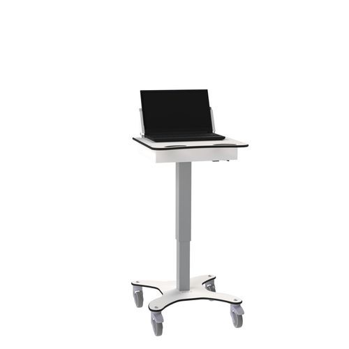 Carrello informatico con cassetti - 340.05 - VILLARD MÉDICAL - ad altezza regolabile / sicuro