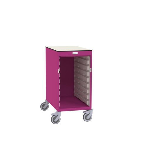 Tavolo di procedura con cassetti - Eolis® - VILLARD MÉDICAL - con rotelle / in nylon / epossidico