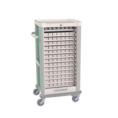 Carrello medico - Eolis® COMPACT - VILLARD MÉDICAL - per farmaci / di trasporto / di stoccaggio