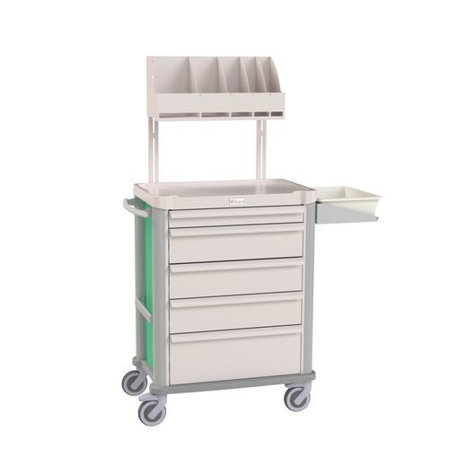 Carrello di emergenza - Eolis® - VILLARD MÉDICAL - medico / ospedaliero / in acciaio inossidabile