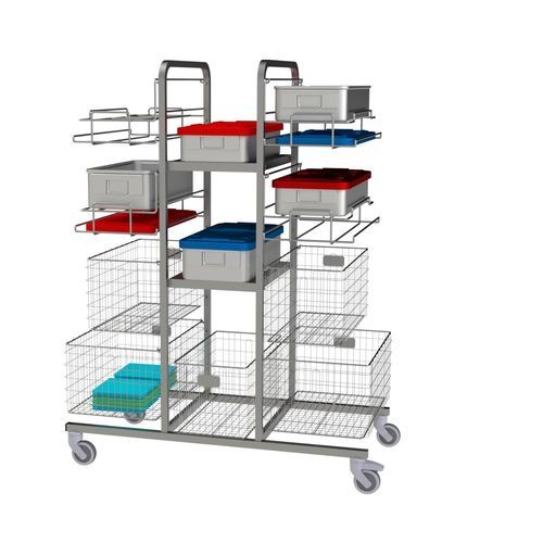 Carrello medico - 830.79 - VILLARD MÉDICAL - per sala operatoria / ospedaliero / per strumenti