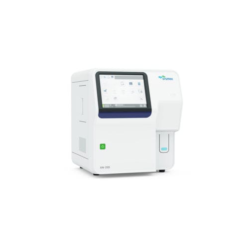 Analizzatore ematologico automatico - XN-350 - Sysmex Europe - compatto / con differenziazione di 5 parti / tramite citometria a flusso in fluorescenza