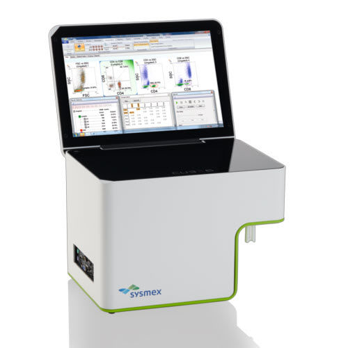 Citometro automatico - CyFlow® Cube 6 - Sysmex Europe - da banco / compatto / per cellule ematiche