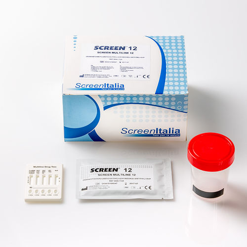 Test rapido antidroga - SC-0319-25 - SCREEN ITALIA - per oppiacei / per cocaina / per metanfetamina