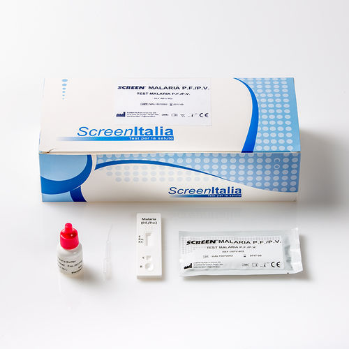 Test rapido della malaria - SC-0661-25 - SCREEN ITALIA - per controllo di qualità / di Plasmodium / di sangue totale
