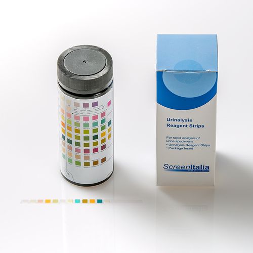 Striscia analitica per analisi di urina - SC-0906-100 - SCREEN ITALIA - di proteine / di glucosio / di bilirubina