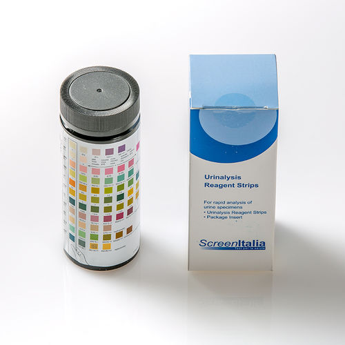 Striscia analitica di infezione delle vie urinarie - SC-0913-100 - SCREEN ITALIA - per analisi di urina / di proteine / di glucosio