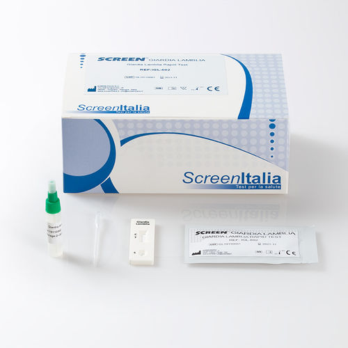 Test rapido della giardiasi - SC-0555-20 - SCREEN ITALIA - di Giardia lamblia / di feci / immunocromatografico