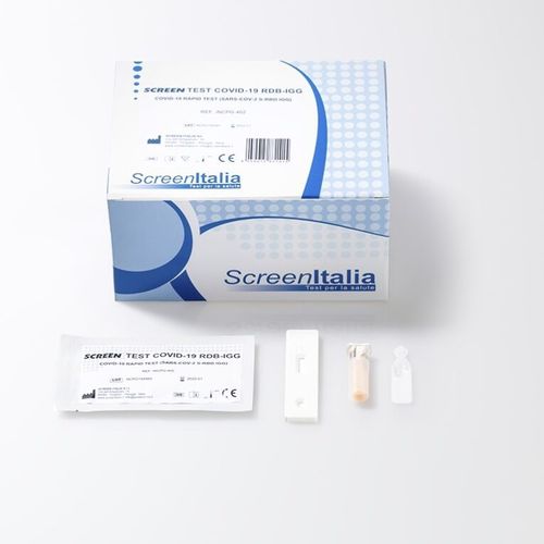 Test rapido per diagnosi COVID-19 - SC-1415-20 - SCREEN ITALIA - d'IgG / SARS-COV-2 / al plasma