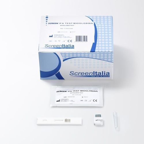 Test rapido dell'infarto del miocardio - SC-1484-20 - SCREEN ITALIA - della mioglobina / di sangue / a immunofluorescenza