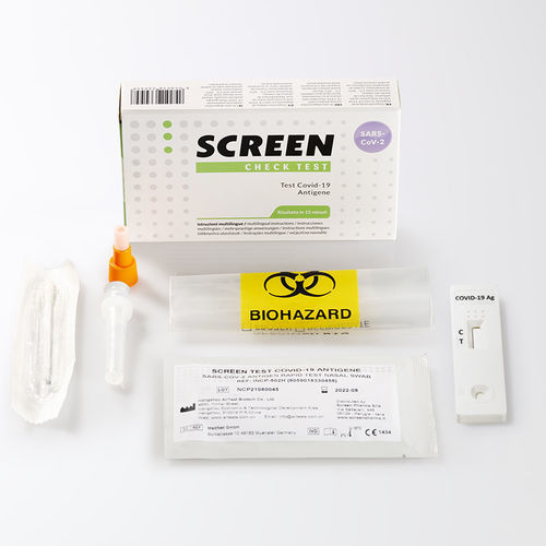 Test rapido per diagnosi COVID-19 - 983192143 - SCREEN ITALIA - per antigene A / SARS-COV-2 / del coronavirus