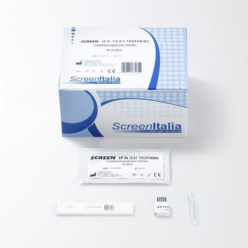 Test rapido dell'infarto del miocardio - SC-1590-20 - SCREEN ITALIA - cTnI / di sangue / a immunofluorescenza