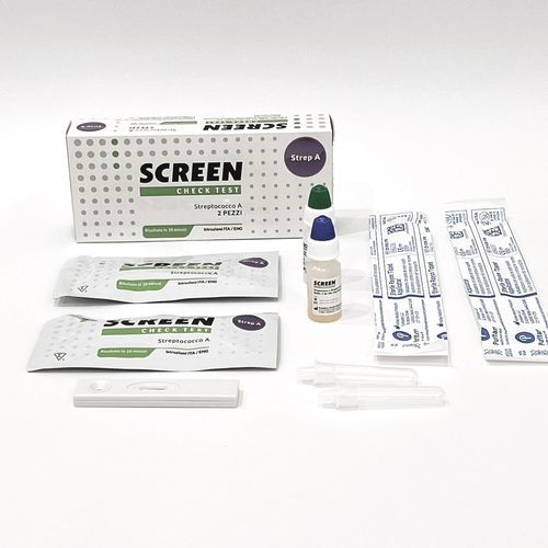 Test rapido per malattie infettive - 971664533  - SCREEN ITALIA - per antigeni / dello streptococco A / per tampone faringeo