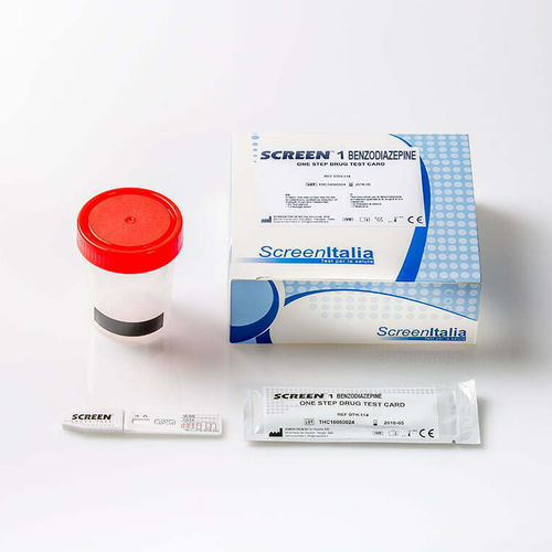 Test rapido antidroga - SC-0036-25 - SCREEN ITALIA - per benziodiapine / di urina / immunologico